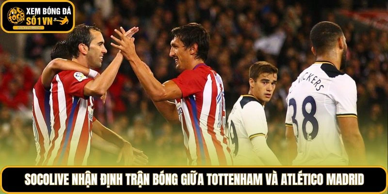 Socolive nhận định trận bóng giữa Tottenham và Atlético Madrid